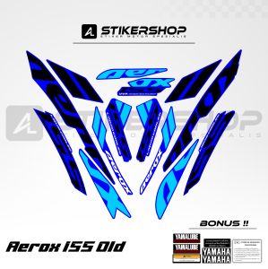 STIKER STRIPING AEROX OLD - LAMA GRAFIS VARIASI 003