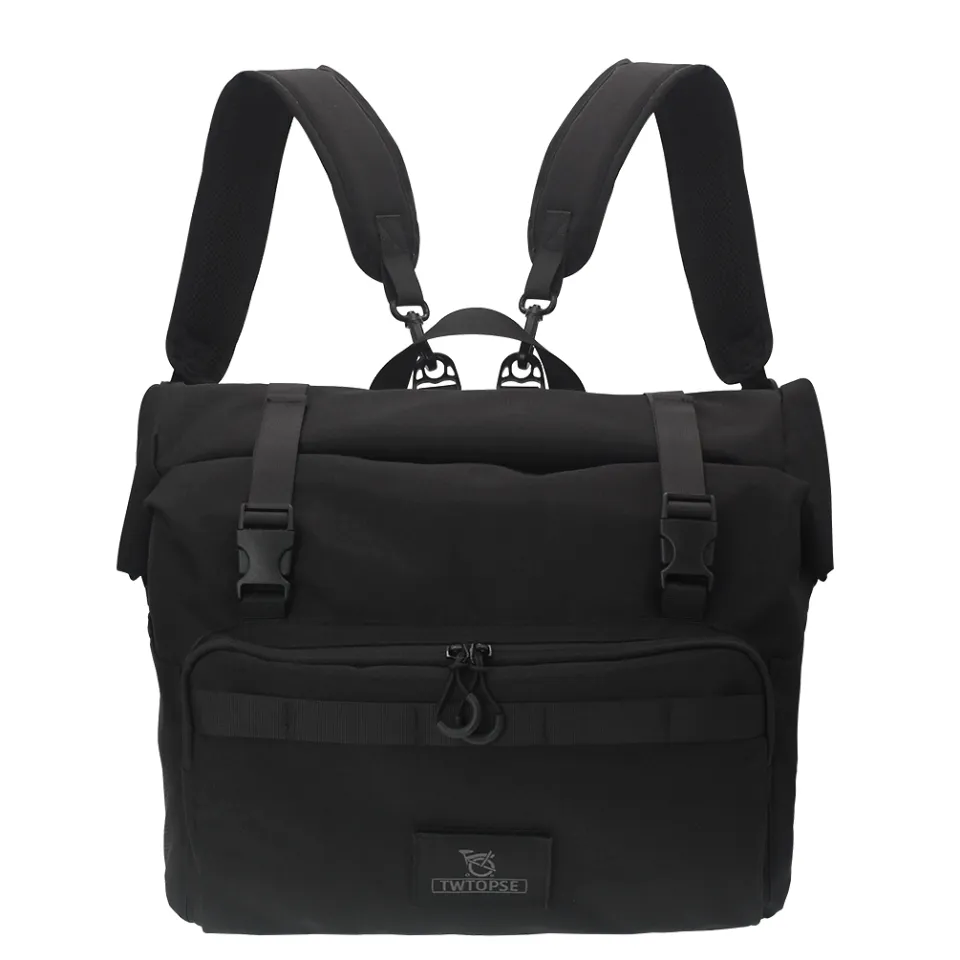 TWTOPSE Bicycle Backpack Borough Roll Top Bag For Brompton Folding