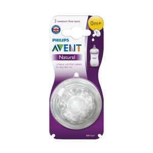 ORIGINAL Philips Avent NATURAL Baby Bottles Teats Extra Soft Teat Nipple (2 Teats / Pack)