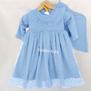 Gamis Tutu Anak Bayi Perempuan Free Pashmina Instan//GAMIS TUTU BRUKAT BABY NEW BORN - 4 TAHUN