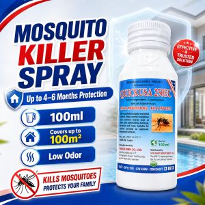 Mosquito Killer 100ml | Permethrin 250EC Concentrate | Indoor & Outdoor Insect Control