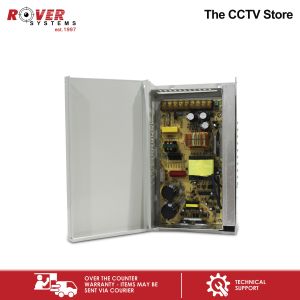 Switching CCTV Power Supply 30A DC 12V with Metal Enclosure