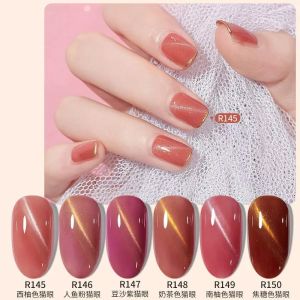 Kutek Soak Off Gel Halal Cat Kuku Kutikula Wanita Cewek Muslimah Merek RuioeFian Nail Polish 7.3ml Pengering UV LED Warna Colors