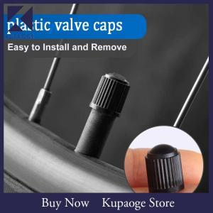 [Kupaoge] 10PCS Car Motorcycles Bike Bicycle Universal Car Valve Cap Plastic Wheel Tire Air Stem Cover Dust Tyre Valve Caps