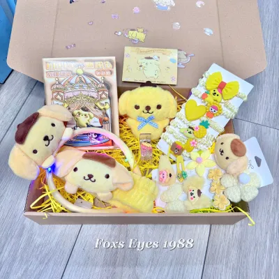 Hộp Quà Tặng Chủ Đề Hoạt Hình Sanrio Xinh Xắn Đáng Yêu Tặng Ngày Lễ Sinh Nhật Ý Nghĩa Nhiều Phụ Kiện Cho Nữ Và Bé Gái