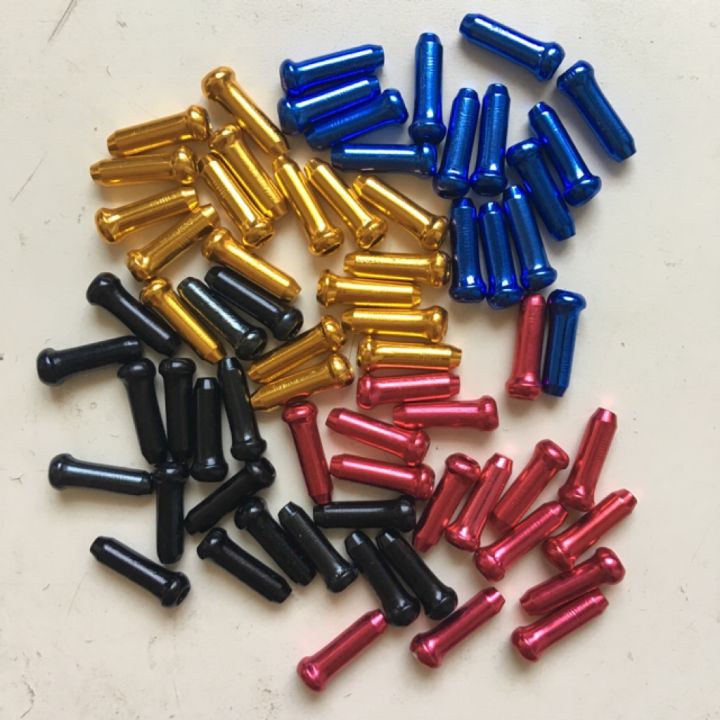 Bicycle Cable End Caps Crimps Aluminum Alloy Brake Shifter Inner Cable