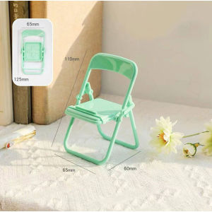 Ins Creative Chair Stand Holder Shape Foldable Mobile Phone Holder Multifunctional Phone Stand Gifts