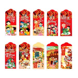 Bao lì xì Tết - Combo 50 bao lì xì - Đẹp Chất giá Rẻ