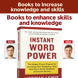 SLearning Books to Enhance Skills and Knowledge Books to Enhance Skills – Instant Word Power by Norman Lewis English Learning Book Self Help Vocabulary Builder Study Guide for Academic Career Success