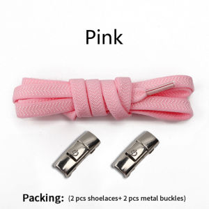 1 Đôi Dây Giày Không Buộc Dây Giày Cho Giày Thể Thao Dây Giày Đàn Hồi Đế Bằng Phụ Kiện Giày Lười Ren Giày Nam Và Nữ Mở Và Tắt Nhanh