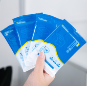 AM888 1 แพค 10 ชิ้น กระดาษรองชักโครก แผ่นรองนั่งอนามัย แผ่นรองนั่งชักโครก