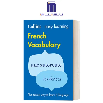 Easy Learning French Vocabulary (Collins Easy Learning French) Paperback by Collins Dictionaries Original English Books