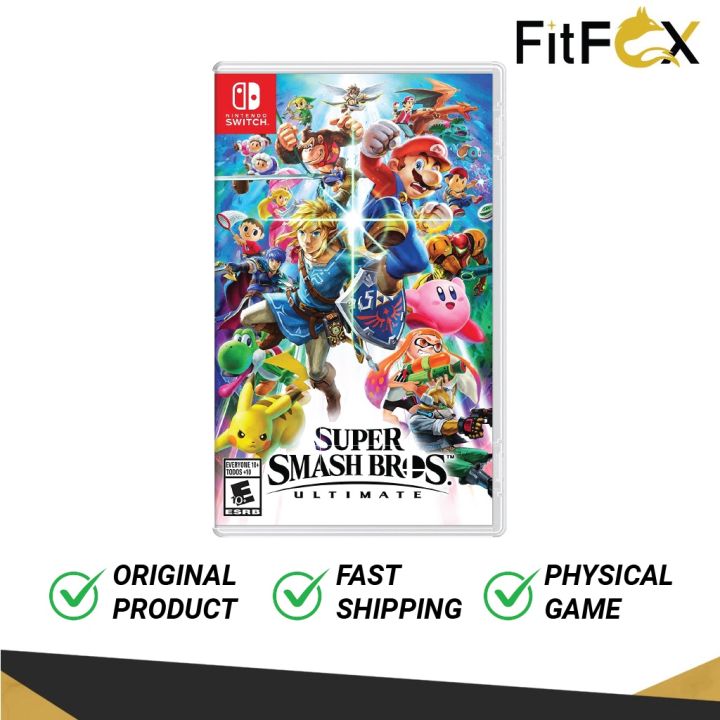 Super Smash Bros Ultimate 任天堂明星大亂鬥 Eng/Chi 中英文版 - Nintendo Switch | Lazada