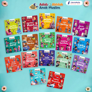 (Isi 17 Buku) Buku Anak Seri Cerita Bergambar Dongeng Pengantar Sebelum Tidur Adab Dan Akhlak Anak Islami Muslim - Ziyadbooks