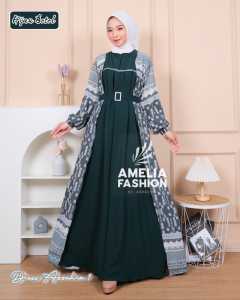 GAMIS ETNIK AZAHRA CRINGKEL BY amelia azhara cape luxury look pesta hajatan kondangan  lebaran ramadhan ootd 2024