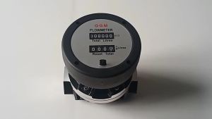 OGM Mechanical Gear Flow Meter ความแม่นยำสูง G1 ”G1-1/2” เกลียวภายในดีเซลเครื่องวัดการไหลของน้ำมันเชื้อเพลิง G1 "120L /Min