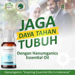HANUMGANICS - Immune Booster essential oil minyak essensial meningkatkan daya tahan tubuh dan menjaga kekebalan tubuh kuat  aromaterapi Aromatheraphy  aromatherapi aromateraphi diffuser difuser essensial minyak atsiti humidifier air purifier pure 100% mur