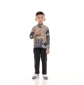 kopel batik motif baru Kemeja Batik Lengan Panjang Tunik Batik Lengan Panjang Couple Batik Kekinian