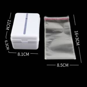 Umi Mall-Money Cake Pulling Box with 20 pcs Plastic Adhesive Surprise Money Cake Clear Plastic Seal