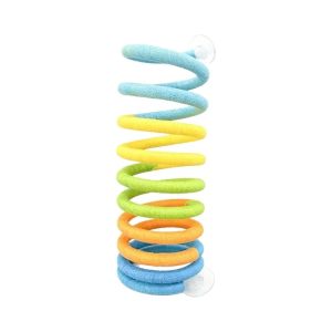 CHIC HUT Hanging / Suction Cup Birds Rotating Tunnel Non-slip Cotton String DIY Bendable Perch for Birds Stand Toy Comfortable Grip Snake Climbing Rope Cage Accessories