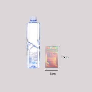 Lowest Price—100pcs Pouch Plastic Packaging Holographic Bag Bracelet Packaging Ziplock Bag