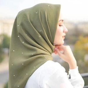 【CLEARANCE】Tudung Bawal Cotton Batu Manik (Diamond) Scarf 110cmx110cm ML03