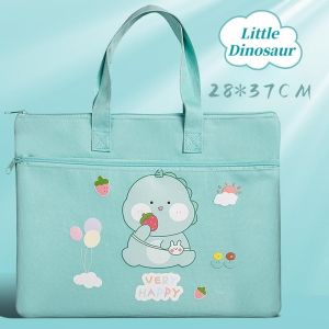 Book Bag With Handle For Kids Student Books Bag with Handle Waterproof Thickened Handbag Tote Bag for Kids Girl Boy Childrens Day Gifts