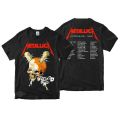 Fashion Kaos Metallica - MASTER OF PUPPETS Premium Tshirt Metallica Enter Sandman Harvester Kaos Band Vintage Rock Metal Black Sabbath Tee. 