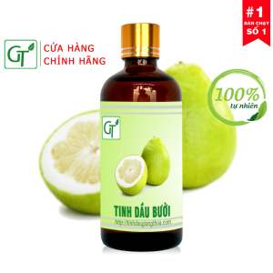 Tinh Dầu Vỏ Bưởi GT Chai 10 - 100ml - Dưỡng Tóc Giảm Rụng Tóc Kích Thích Mọc Tóc Hiệu Quả Nhanh