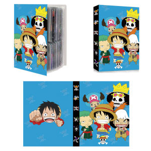 240Pcs Capacity ONE PIECE Card Album Book Map Cards OPCG Luffy Tony Chopper Holder Binder Game Card Collections Folder Gift