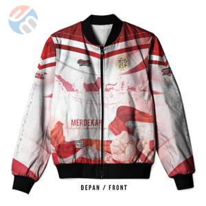 Asisa - Jaket Bomber Pria & Wanita Kemerdekaan Tokoh Pahlawan HUT RI 79 Dirgahayu Indonesia