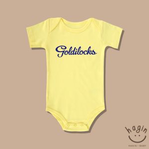 Haginbaby Food Themed Goldilocks  Milestone Monthsary Baby Onesie 100% Cotton Romper