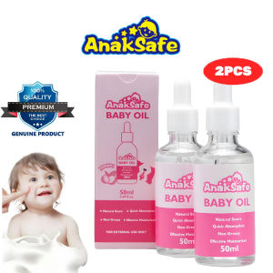 Anaksafe Squalane Baby Oil Gentle moisturizing 50ml bottle of 2