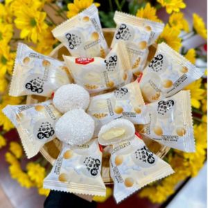 1KG Bánh Mochi Sữa Nhân Kem vị Đậu Nành