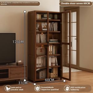 [Cozy ]Shelf Integrated Bookshelf Cabinet Acrylic Bookcase Environmental Protection Book Rack
