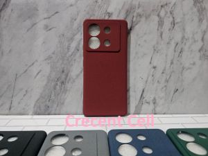 Soft Case Silikon Kompatibel Untuk Infinix Zero 30 4G Infinix Zero 30 5G Slim Matte Silikon Sandstone