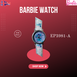 Barbie Analog Children Watch EP3981-A/EP3981-C/EP3982-A/EP3982-D/EP3983-A
