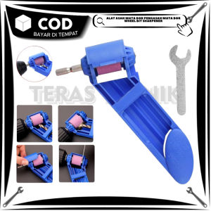 Alat Asah Mata Bor Portable Pengasah Mata Bor Wheel Bit Sharpener Titanium Drill Grindin