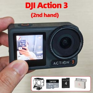 DJI OSMO ACTION 3 Action Camera 4K HDR stabilization DJI Action 3 Sport Camera For Vlog Diving Motorcycle 2nd Hands