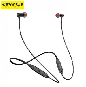 AWEI G40BL Neckband Wireless Sport Magnetic Bluetooth HiFi Stereo Comfortable to Wear Earphone