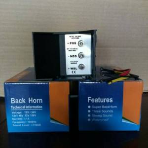 Alarm Atret/Back Horn 3 Suara Alarm Mundur 3 Nada