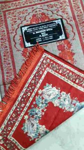 Custom Sajadah Sablon Dewasa/Sajadah Chenill Midi Harga Termasuk Sablon