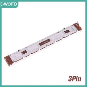 【E-WOITD】 Chiết áp trượt thẳng B103 kênh đơn và hai kênh trộn 128mm Tổng chiều dài 12.8cm hành trình 100