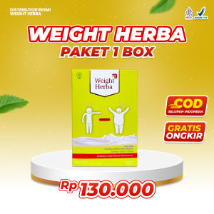 WEIGHT HERBA Susu Penambah Berat Badan Tanpa Gula & Olahraga