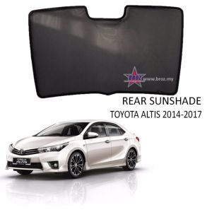 Custom Fit OEM REAR Sunshades/ Sun Shades for Toyota Altis 2014-2019
