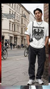 [BAHAN 24S] Kaos Piala Dunia Jerman / Germany World Cup T-Shirt - Sablon Digital High Quality S-5XL GN