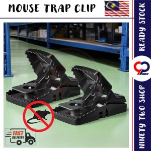 Reusable Mouse Traps Rat Catching Pest Control Mice Bait Spring Catcher