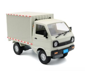 [IQ TOYS] Remote Control 2.4G Minivan Box Cargo Truck RC Transport Vehicle Toys