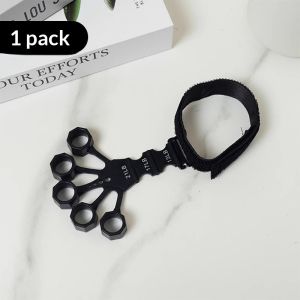 SERENEGLOW Adjustable Finger Strength Trainer for Hand Grip Wrist & Arm Muscle Exercise with Multiple Resistance Levels