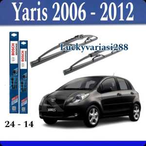 Wiper Blade Wiper Bosch Advantage Pembersih Kaca Bagian Depan Yaris 2006 - 2012